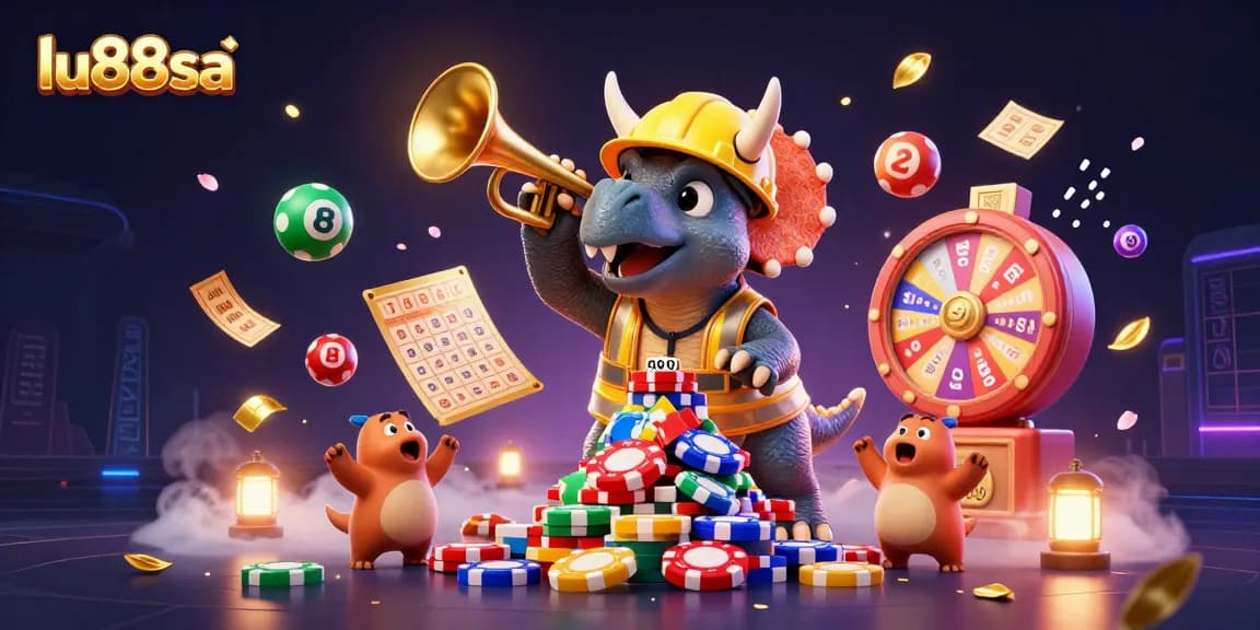 Join lu88sa in a vibrant celebration of lottery excitement with colorful balls and trivia!
