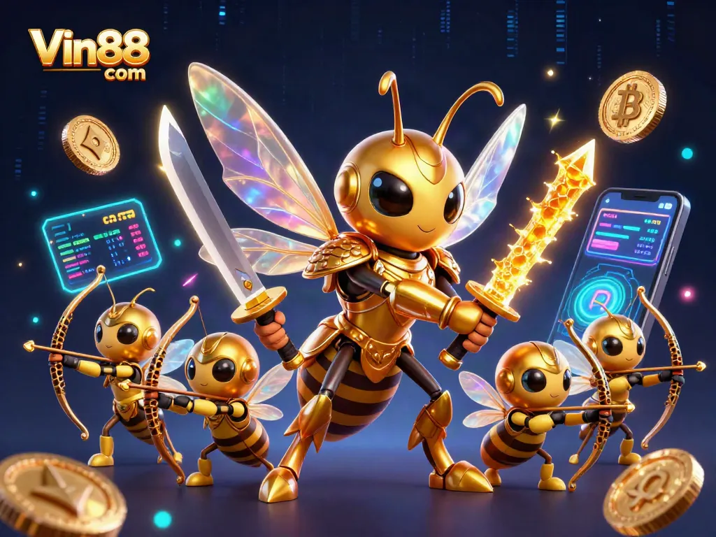 Experience the thrill of gambling at Vin88 com with vibrant 3D characters and exciting game elements.