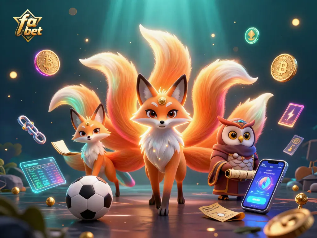 Join the action with fa bet, featuring vibrant cartoon characters celebrating sports betting.