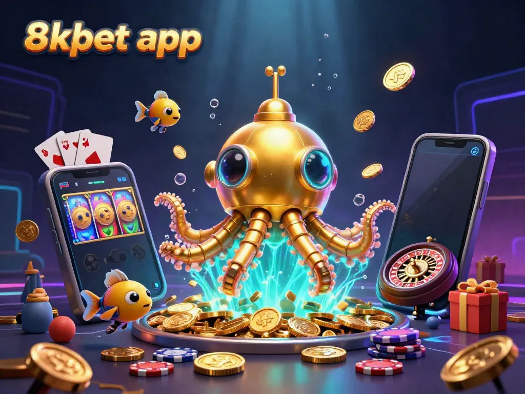 Experience excitement with the 8xbet app by joining a thrilling underwater casino adventure.