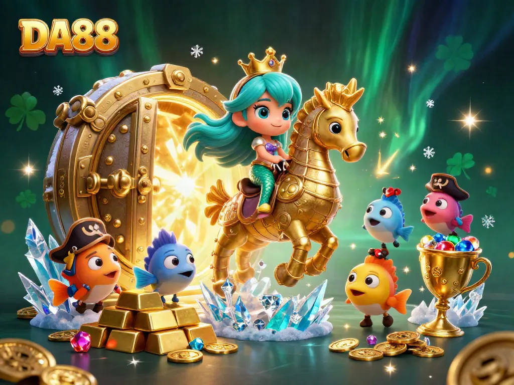 Experience thrilling adventures with DA88 in a vibrant casino fantasy featuring treasure, excitement, and winning moments.