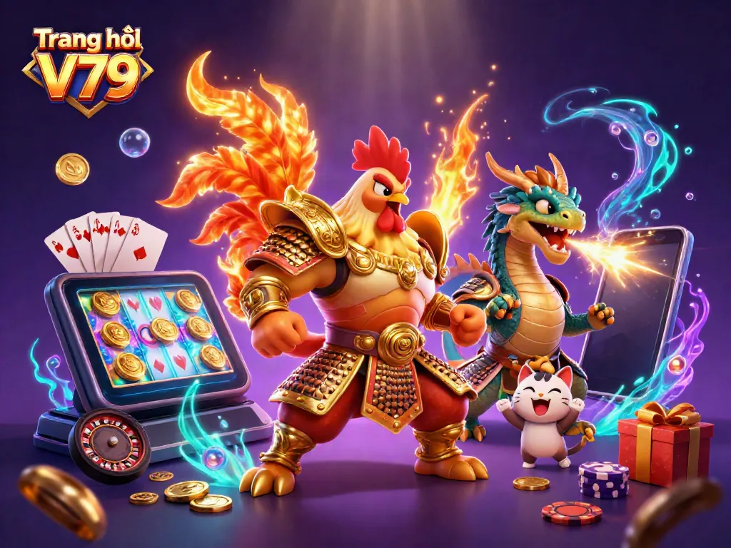 Trải nghiệm đỉnh cao tại Trang chủ V79 với các trò chơi giải trí hấp dẫn và tượng trưng cho sự may mắn