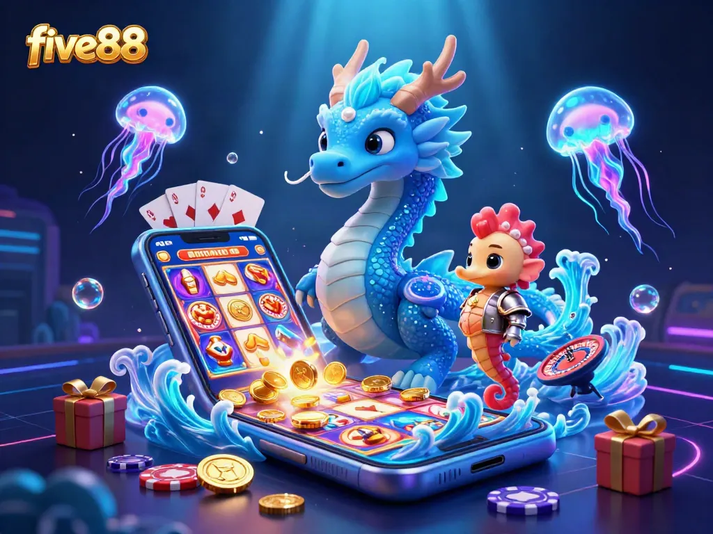 Engage with five88 in an exciting underwater casino adventure filled with vibrant games and thrilling wins.